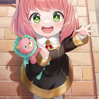 Anya iPhone wallpaper