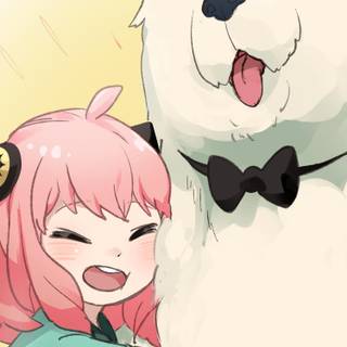 Anya iPhone wallpaper