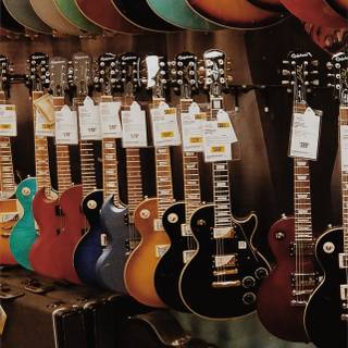 iPhone 13 Pro Max guitar wallpaper