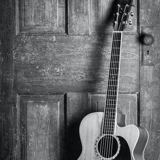 iPhone 13 Pro Max guitar wallpaper