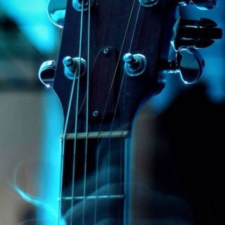 iPhone 13 Pro Max guitar wallpaper