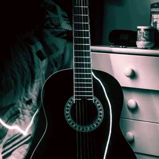 iPhone 13 Pro Max guitar wallpaper