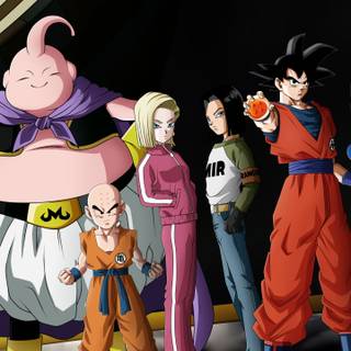 Dragon Ball Android 17 and 18 wallpaper