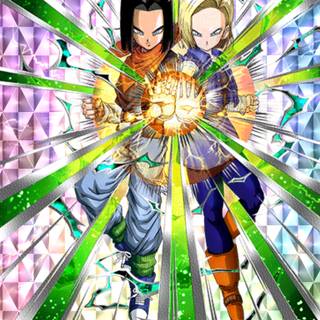Dragon Ball Android 17 and 18 wallpaper