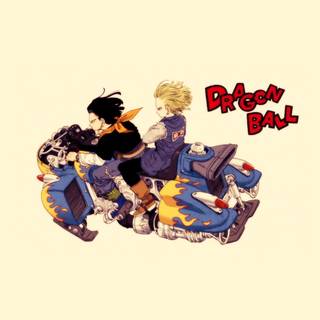 Dragon Ball Android 17 and 18 wallpaper