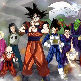 Dragon Ball Android 17 and 18 wallpaper