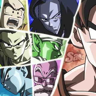Dragon Ball Android 17 and 18 wallpaper