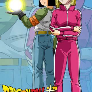 Dragon Ball Android 17 and 18 wallpaper