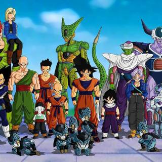 Dragon Ball Android 17 and 18 wallpaper