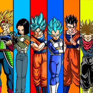 Dragon Ball Android 17 and 18 wallpaper