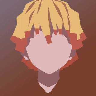 Zenitsu HD minimalist wallpaper