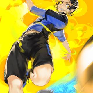 Blue Lock Bachira wallpaper