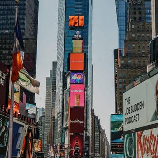 Time Square iPhone wallpaper