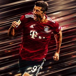 Lewandowski 4k wallpaper