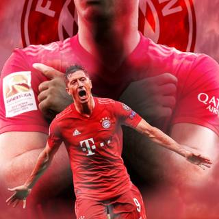 Lewandoski iPhone wallpaper