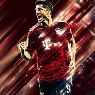 Lewandowski 4k wallpaper