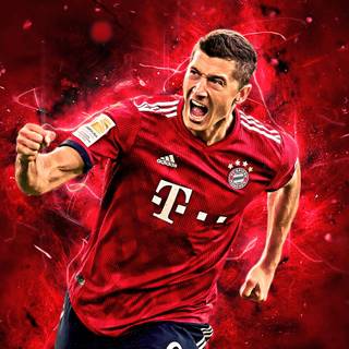 Lewandowski 4k wallpaper