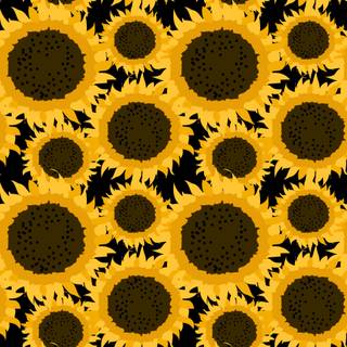 Hot yellow summer wallpaper