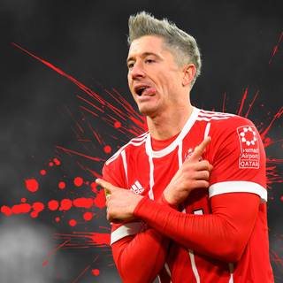 Lewandowski 4k wallpaper