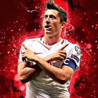 Lewandowski 4k wallpaper