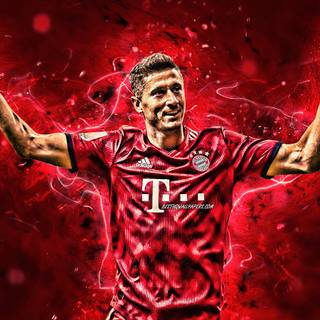 Lewandowski 4k wallpaper
