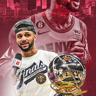 Denver Nuggets NBA Champions 2023 wallpaper