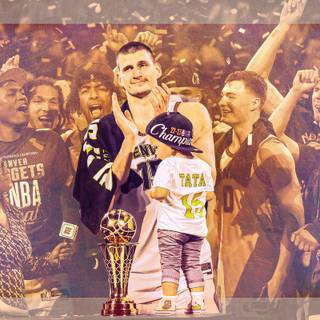 Denver Nuggets NBA Champions 2023 wallpaper