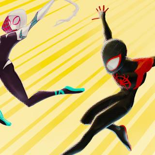 Gwen and Miles wallpaper