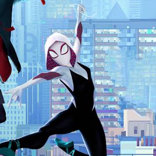 Gwen and Miles wallpaper