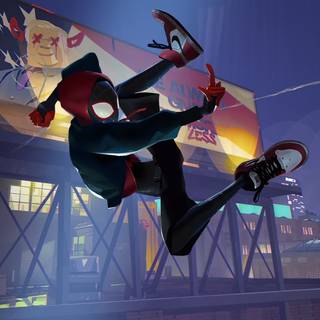 Gwen and Miles wallpaper