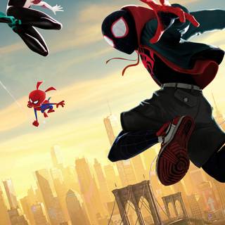 Gwen and Miles wallpaper