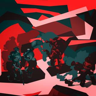 Splatoon red wallpaper