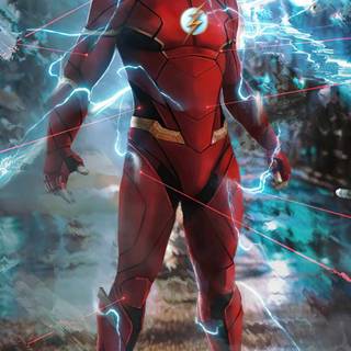 Flash 4k iPhone wallpaper
