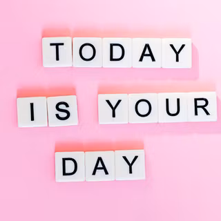 Pink letters wallpaper