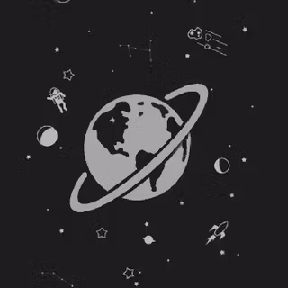 Space simple wallpaper