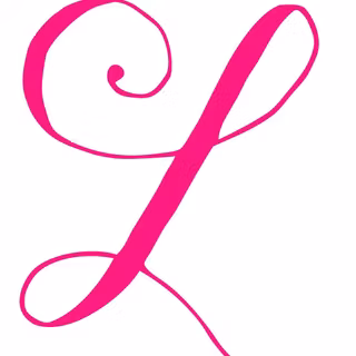 Pink letters wallpaper