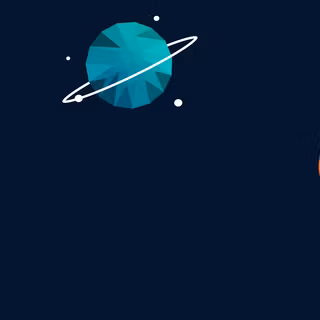 Space simple wallpaper