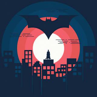 Aesthetic Batman wallpaper