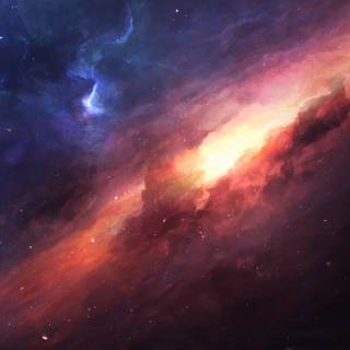 Space simple wallpaper