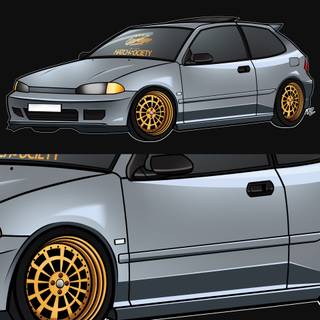 Honda Civic Nouva wallpaper