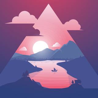 Minimal Linux wallpaper