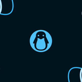 Minimal Linux wallpaper