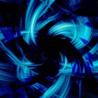 Blue graphic wallpaper