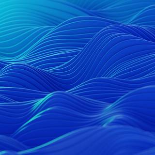 Blue graphic wallpaper