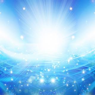 Blue graphic wallpaper