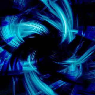 Blue graphic wallpaper