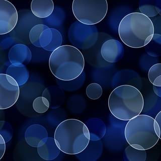 Blue graphic wallpaper
