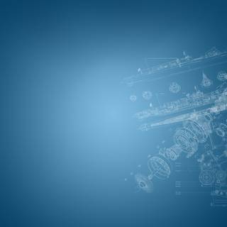 Blue graphic wallpaper