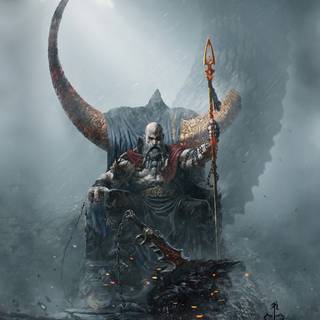 4k Kratos wallpaper