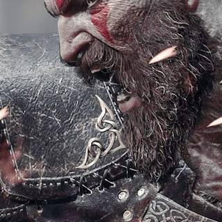 4k Kratos phone wallpaper